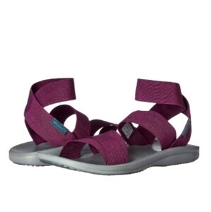 Columbia Barraca Strap Sport Sandals Purple Womens 9 Comfort Water Walking Shoes